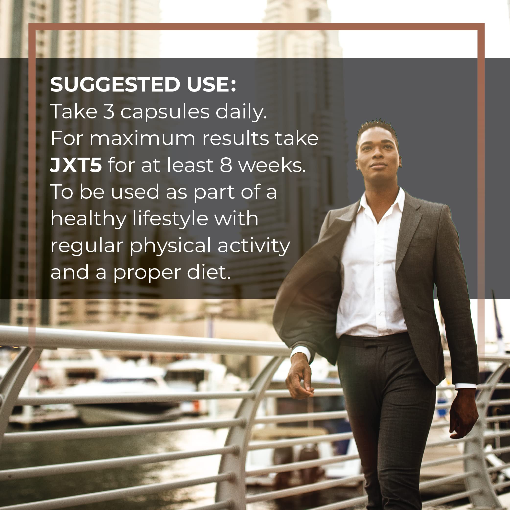 METISNutrition JXT5 daily-use scene illustrating a simple wellness routine.