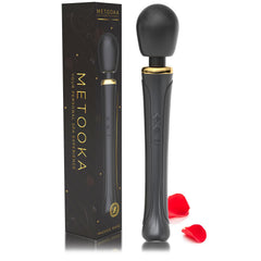 Metooka cordless massager handle for easy grip during sessions