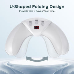 Meukgag Nail-Cleaning Light Device with fingers in slot for efficient care