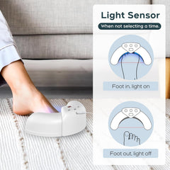 Meukgag Nail-Cleaning Light Device LED illumination during care session
