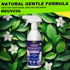 Meuvcol Sneaker Odor Eliminator mist delivering quick, long-lasting freshness after workouts.