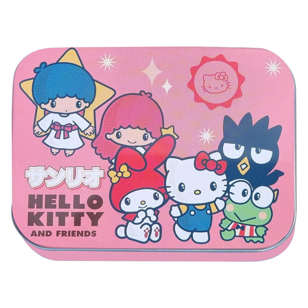 Mevsim Store Hello Kitty bandages in a colorful tin for kid-friendly first aid