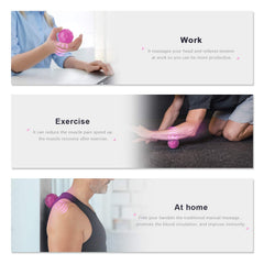 MEXITOP electric massage ball plantar fascia use for foot care and relief.