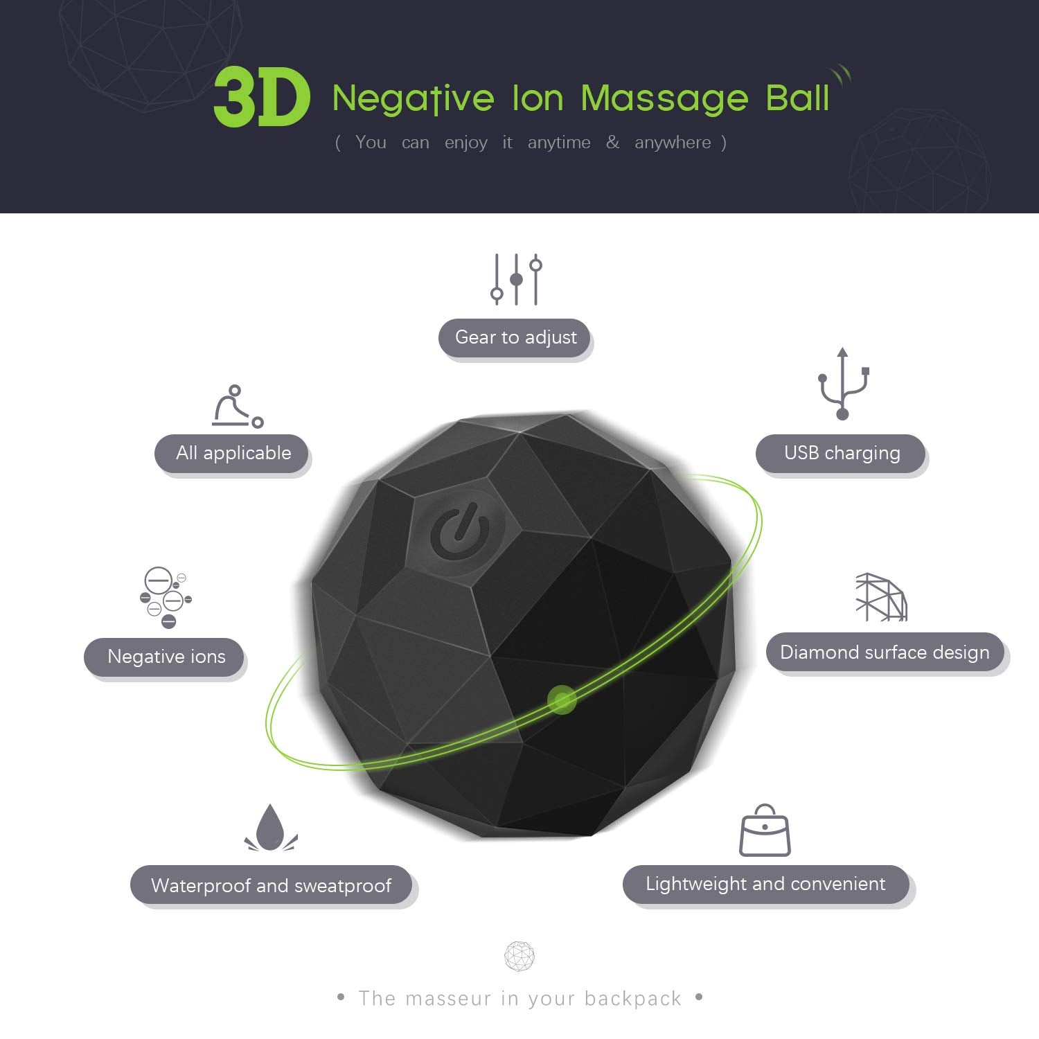 MEXITOP plantar fascia massage ball focusing on foot comfort and mobility