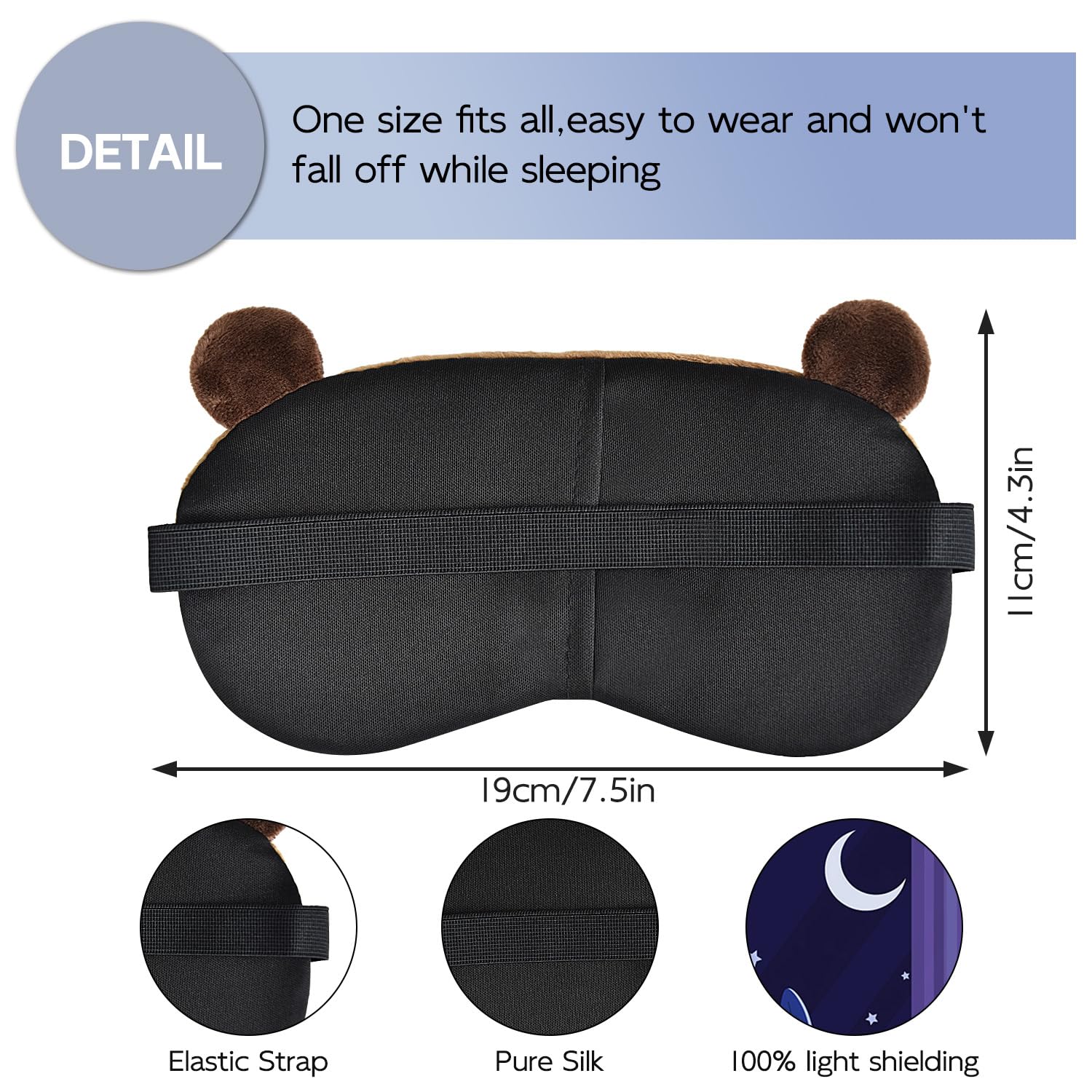 Mezeic Capibara material suave de poliéster y peluche para descansar.