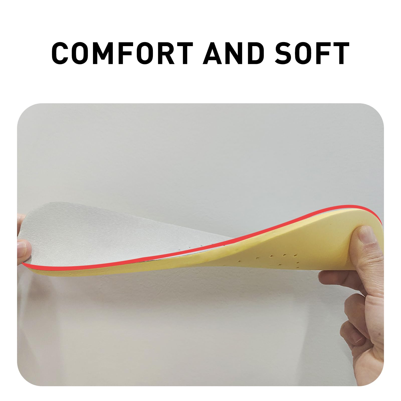 MFBUYING shock-absorption-cushion softens impact for comfortable everyday wear.
