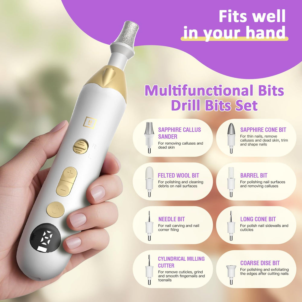 MFish Callus Remover compact travel-friendly body fits bags