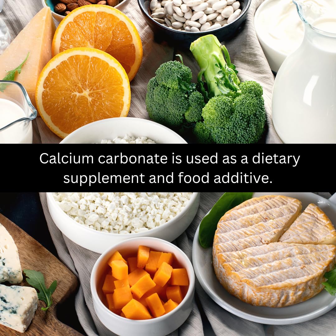 mGanna Calcium Carbonate powder has a fine texture for smooth mixing