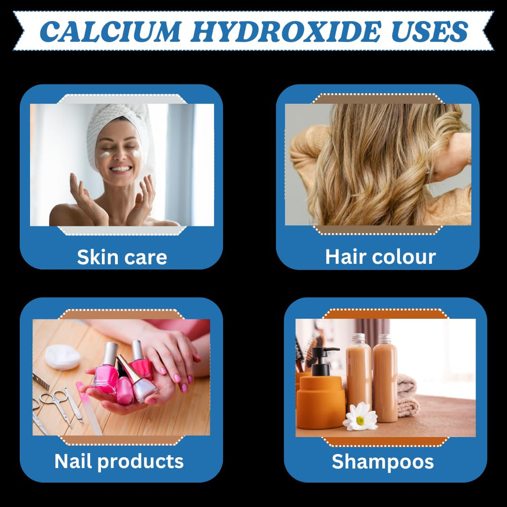 mganna calcium hydroxide powder used in cosmetics formulation