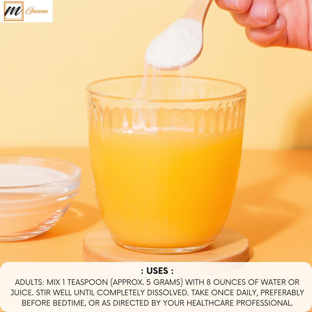 mGanna Magnesium Hydroxide Powder in a bright kitchen setting