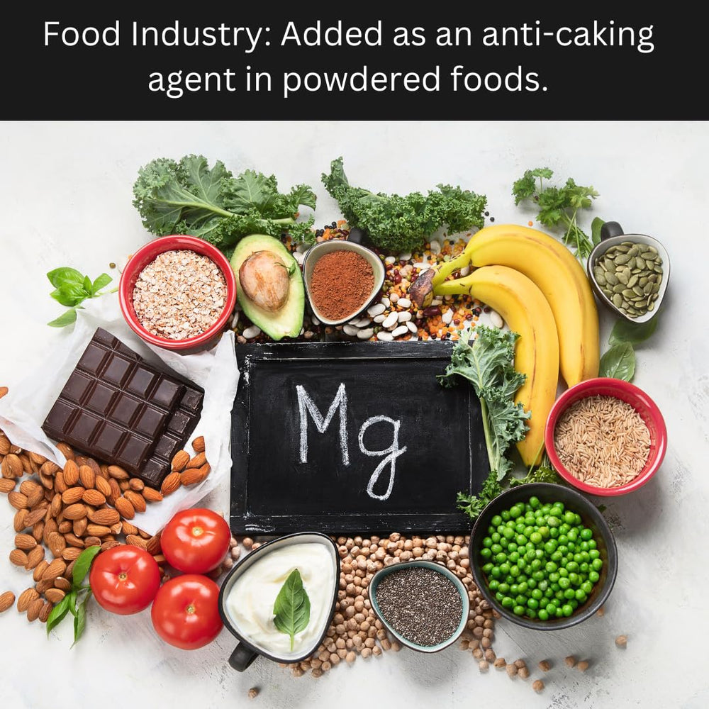 mGanna magnesium stearate powder supports smooth flow in processing lines