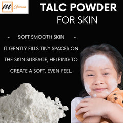 mGanna 2lbs packaging of natural talc powder ready for use