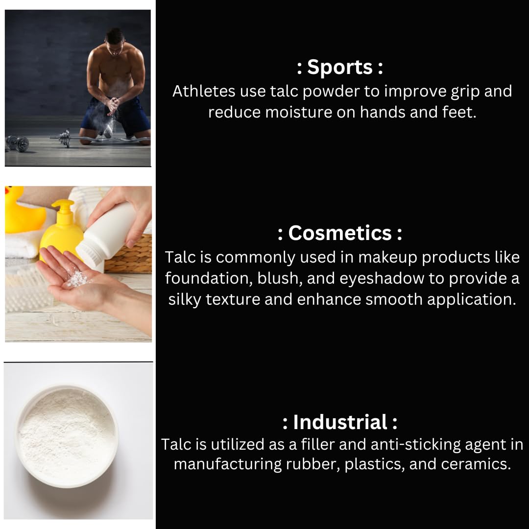 mGanna talc powder for R&D cosmetic blends