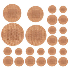 MHFOOU round bandages in four sizes for convenient facial wound coverage