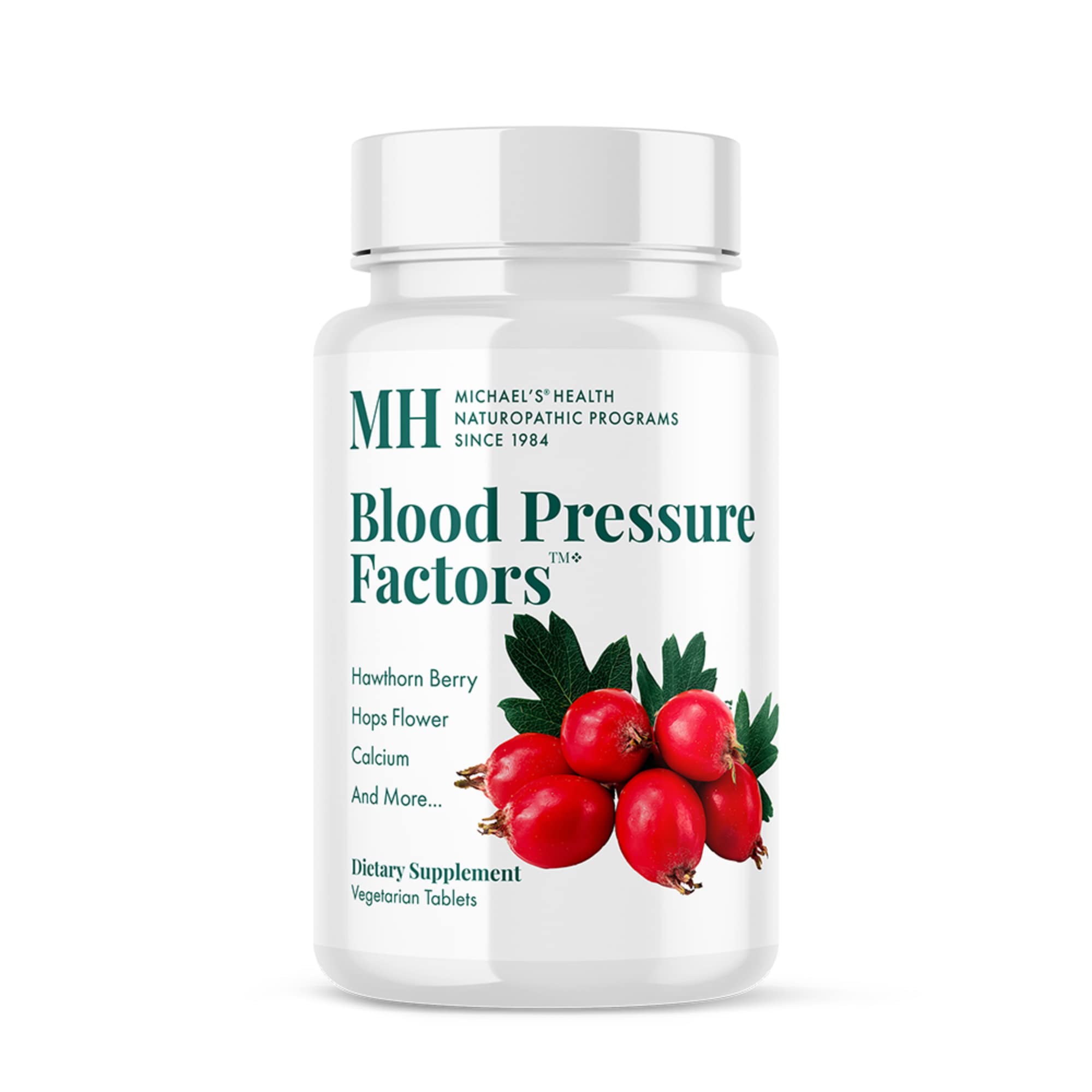 MICHAEL'S Blood Pressure Factors bottle for easy daily balance support.