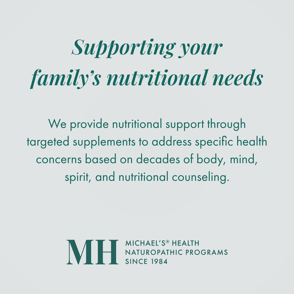 MICHAEL'S Blood Pressure Factors kosher and vegetarian packaging for purity.