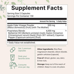 Micro Ingredients ACV bottle with The Mother label, ideal for digestion and immune-friendly routines
