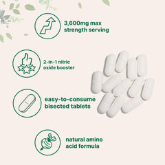 Micro Ingredients L-Arginine L-Citrulline complex label emphasizes dual-action support