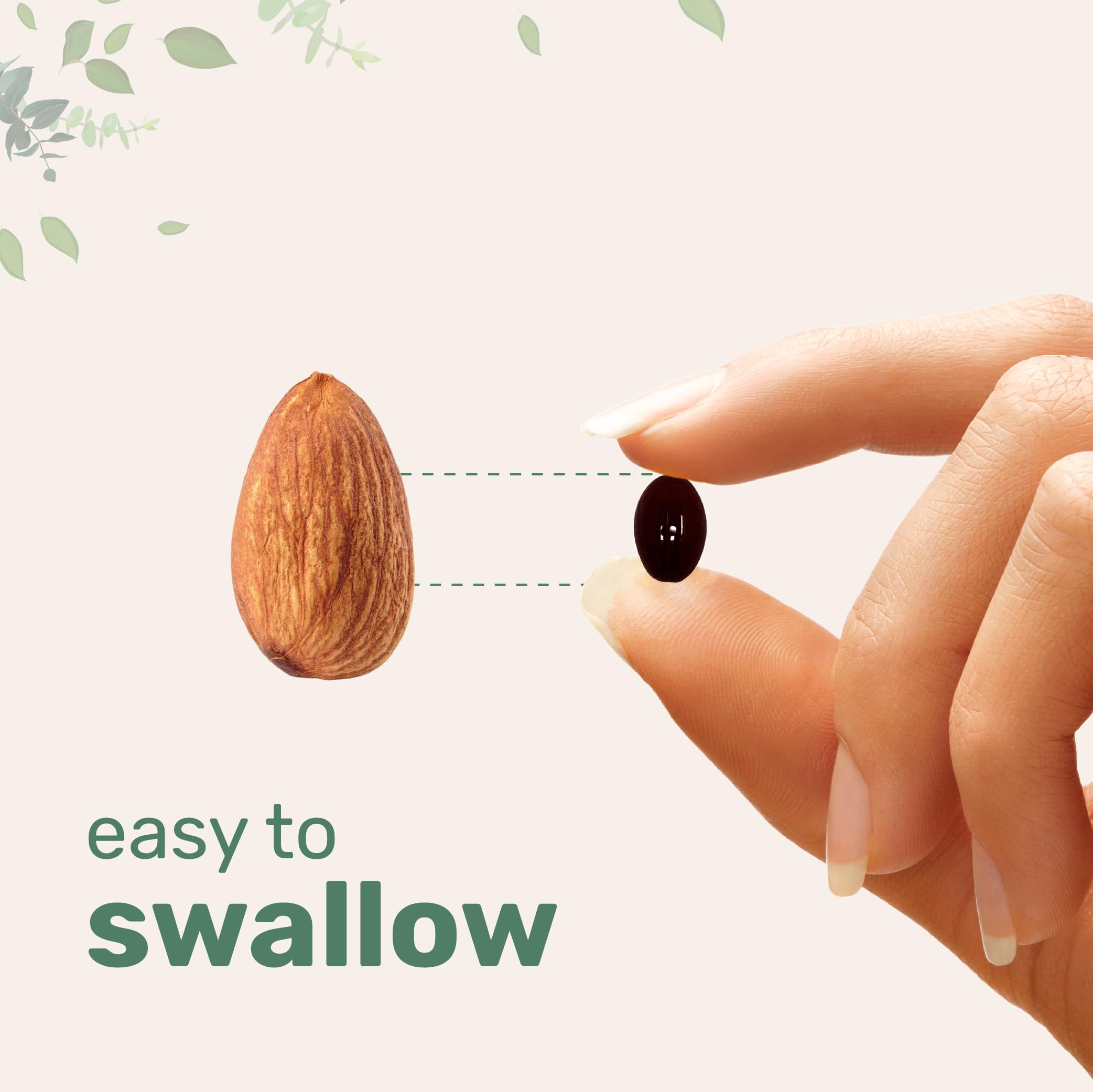 Astaxanthin softgels in hand by Micro Ingredients for convenient daily use