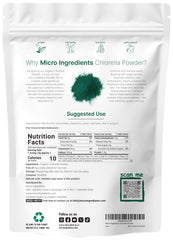 Micro Ingredients chlorella powder scoop for precise portioning