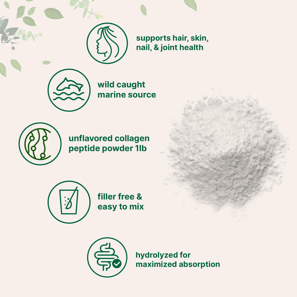 Micro Ingredients Collagen Powder in smoothie adds protein for a quick boost.