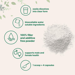 Micro Ingredients D Mannose Powder dissolving quickly in liquid for convenient use