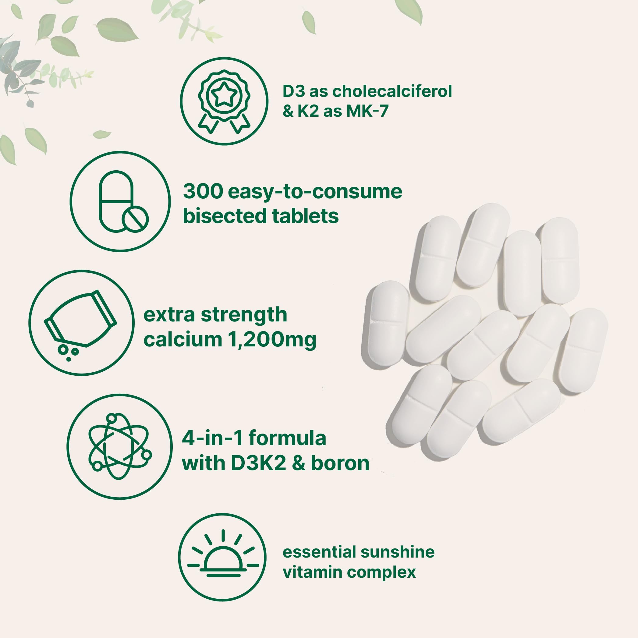 Micro Ingredients D3 and K2 MK7 label emphasizing potency