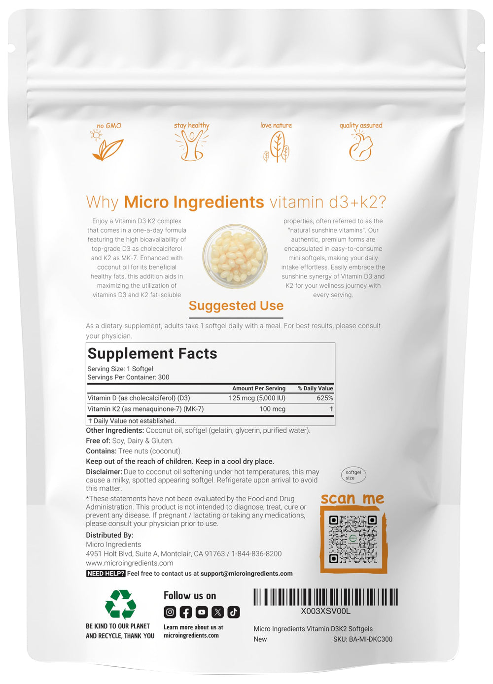Close-up of easy-swallow coconut oil softgels promoting better absorption.