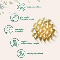 Enteric-coated technology minimizes burps and promotes smoother digestion.