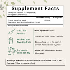 Micro Ingredients Epimedium powder scoop highlights easy, precise daily measurement