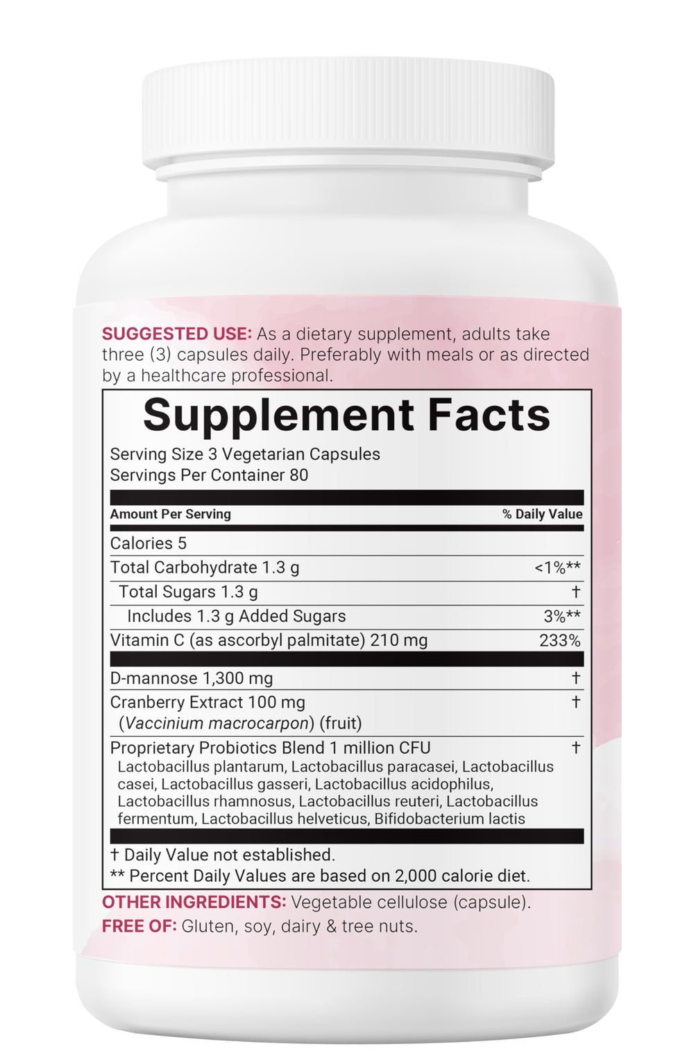 Micro Ingredients filler free non GMO badge shown beside bottle