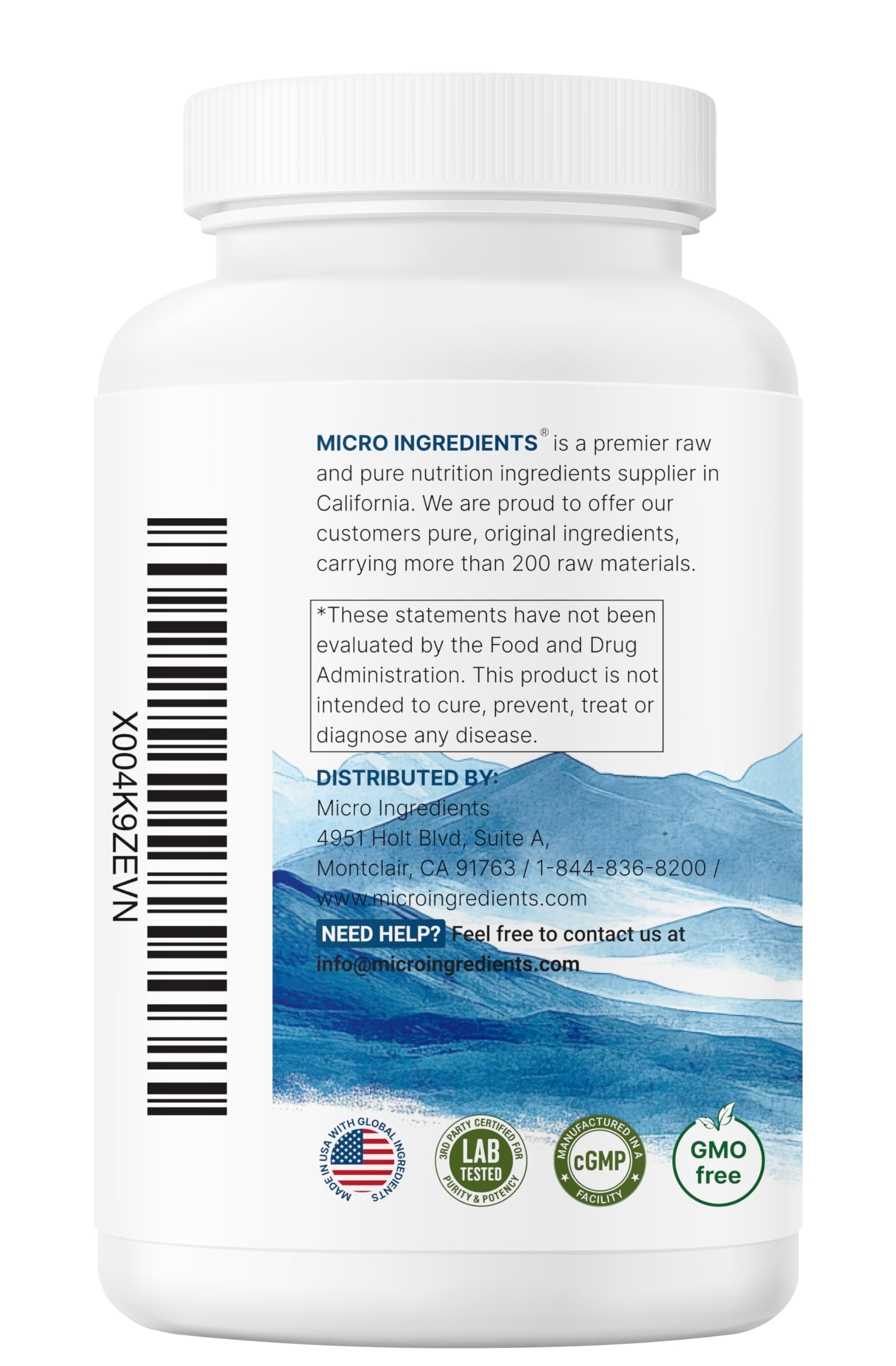 Micro Ingredients Glutathione 60-day supply scene – long-lasting daily use.