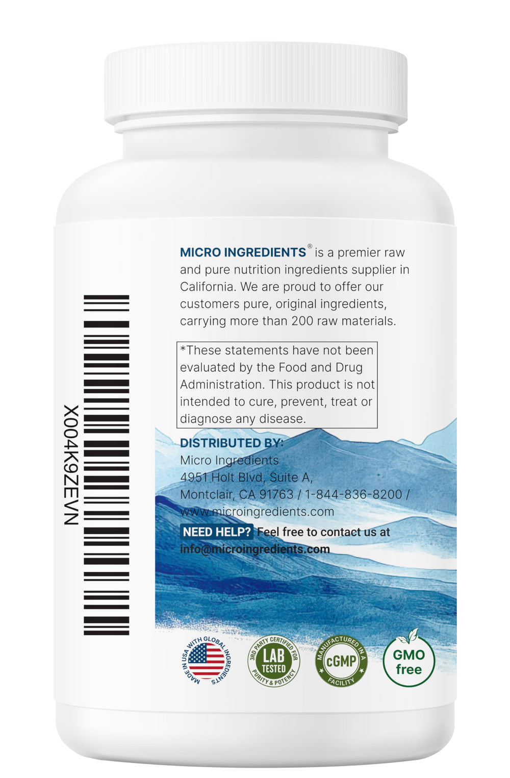 Micro Ingredients Glutathione 60-day supply scene – long-lasting daily use.