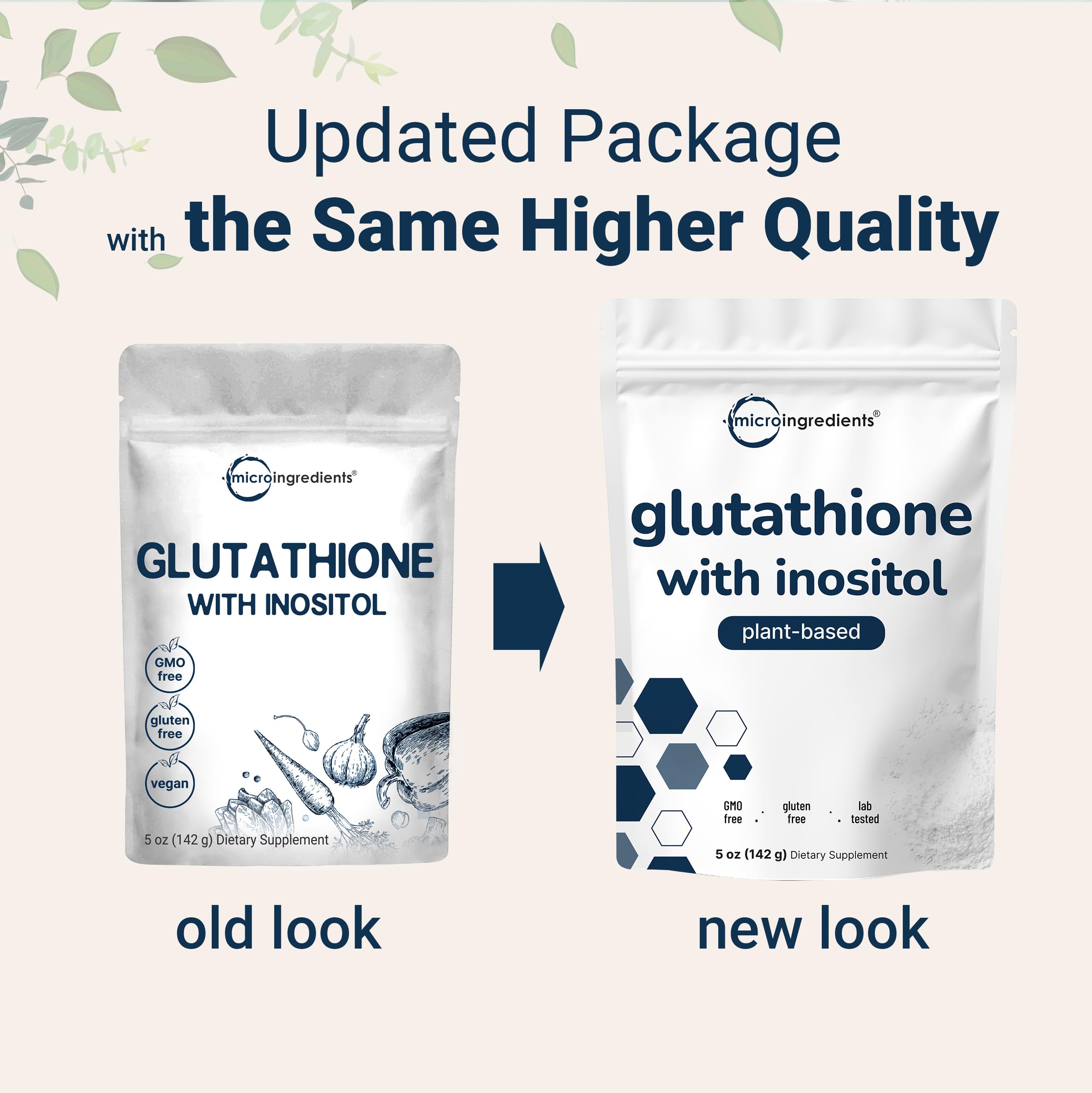 Micro Ingredients Glutathione powder added to a smoothie for smooth blending
