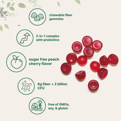 Gomitas con textura suave de Micro Ingredients para masticar diariamente.