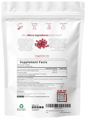 Micro Ingredients grape seed extract CoQ10 capsules close-up showing antioxidant blend.