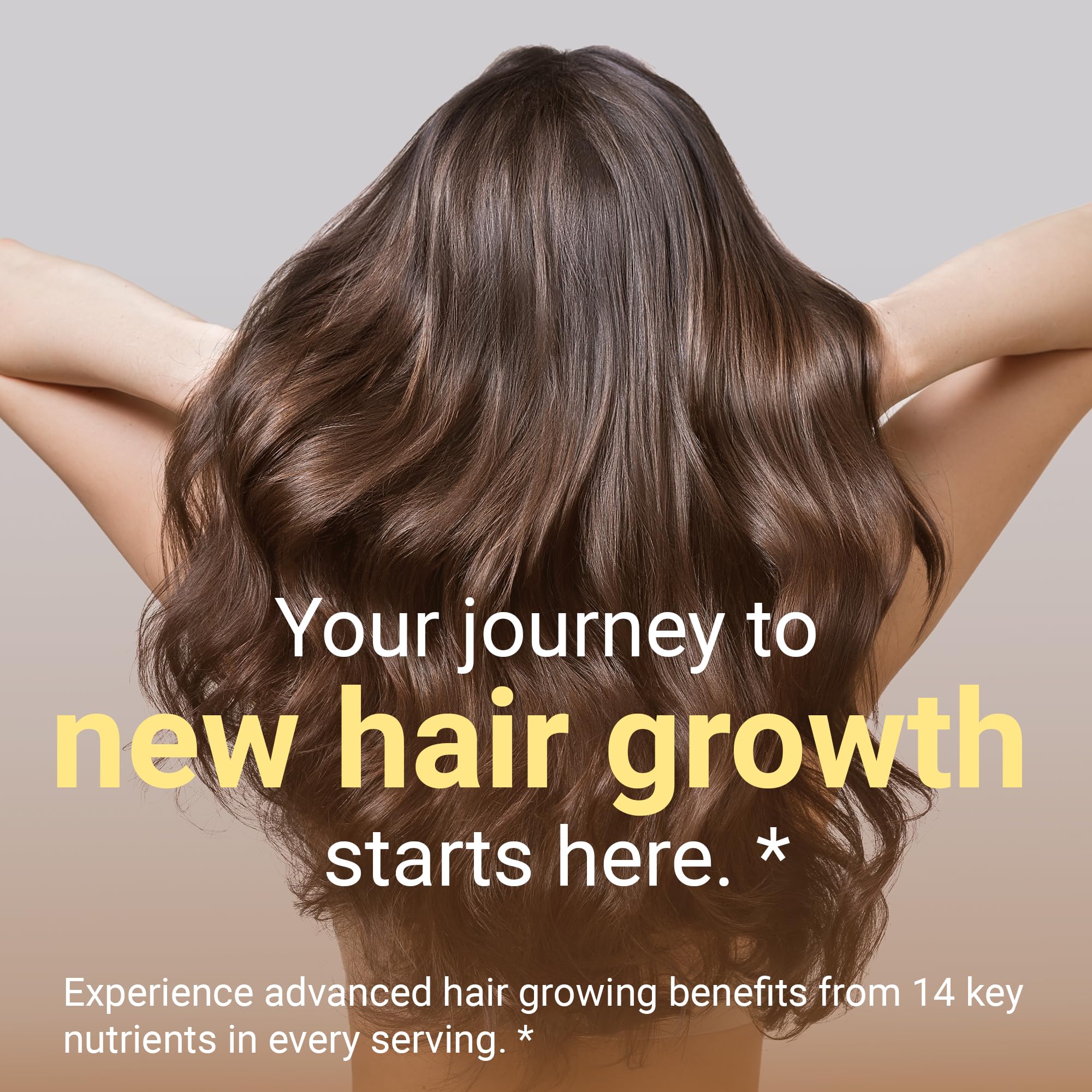 Micro Ingredients hair growth vitamins bottle front highlights premium non-GMO formulation.