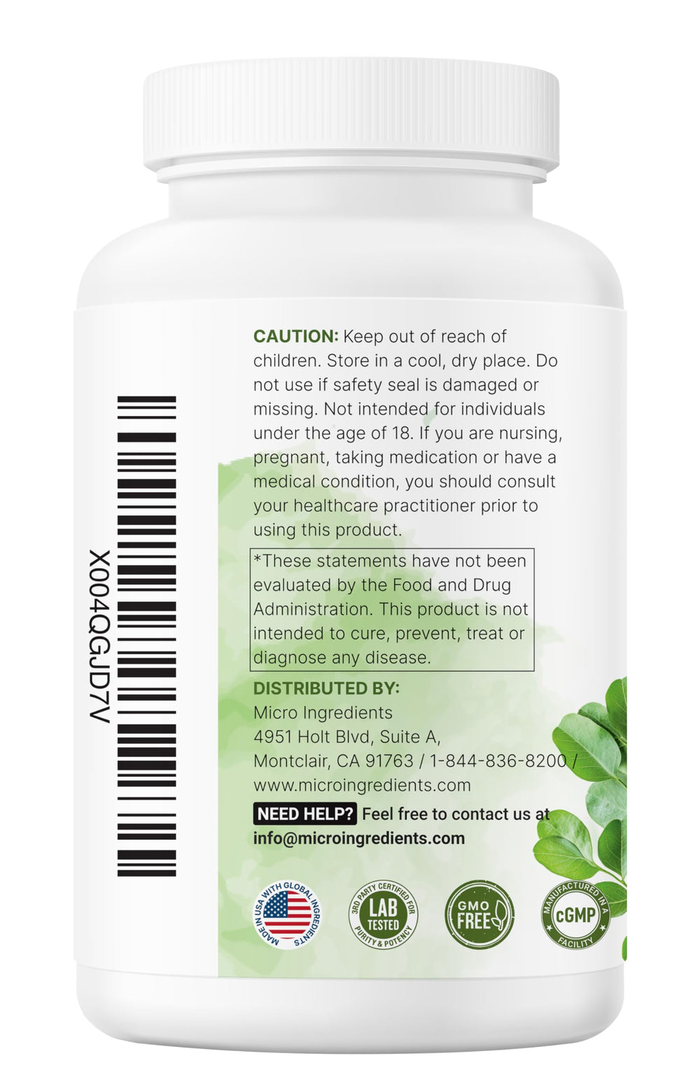 Micro Ingredients capsules shown as part of a simple wellness routine.