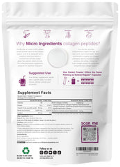 Micro Ingredients hydrolyzed collagen powder dissolving easily in drinks for daily nourishment.