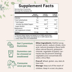 Micro Ingredients Kids Magnesium Gummies closeup showing strawberry flavor for kids.