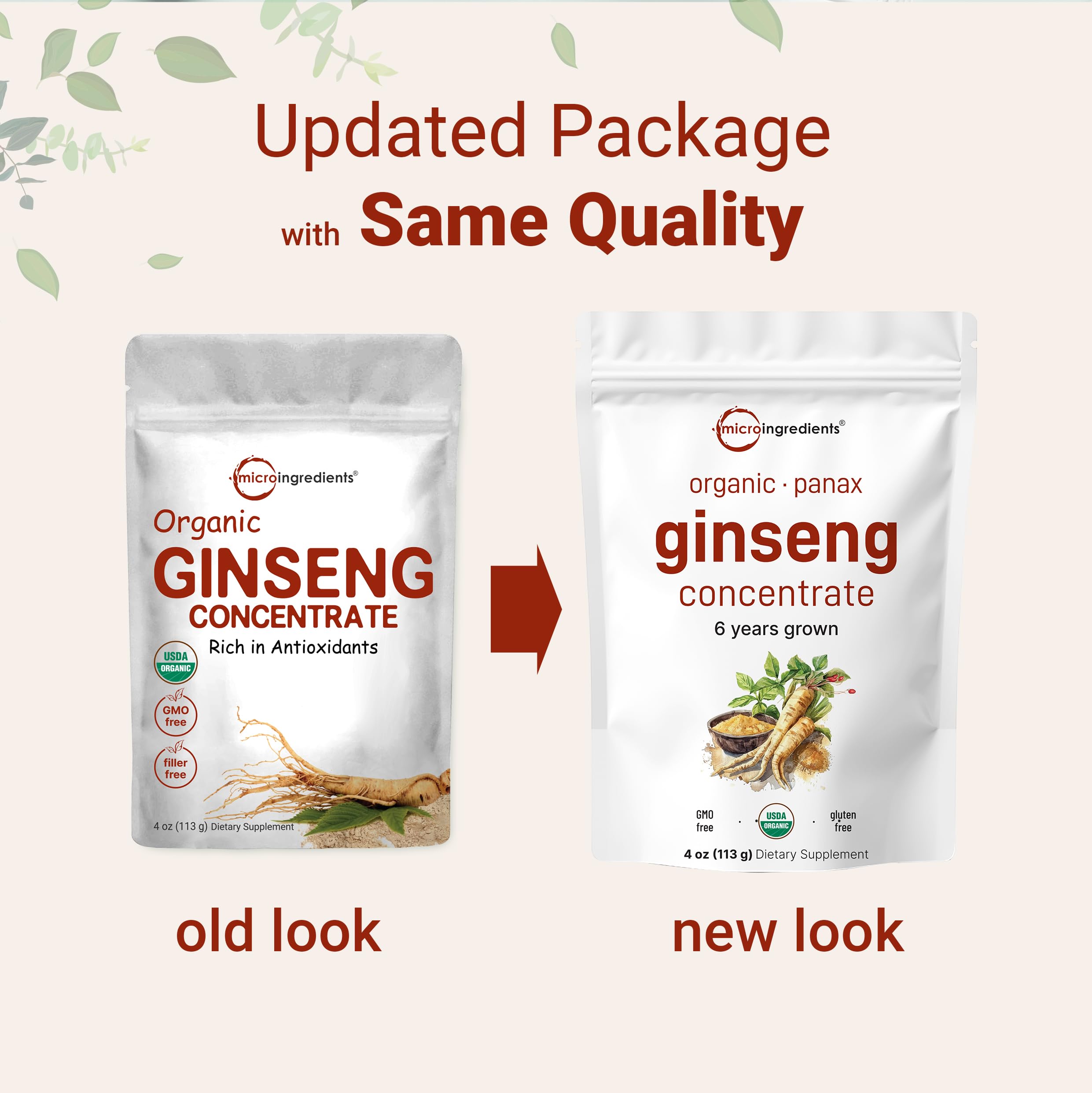 Micro Ingredients Korean Ginseng powder being added to a shake for convenience.
