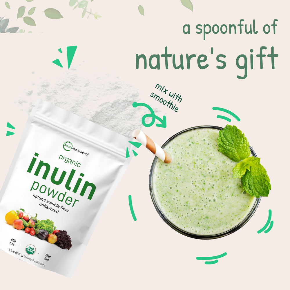 Micro Ingredients measuring scoop included for accurate daily portions.