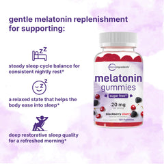 Micro Ingredients Melatonin gummies in chewable form for convenience