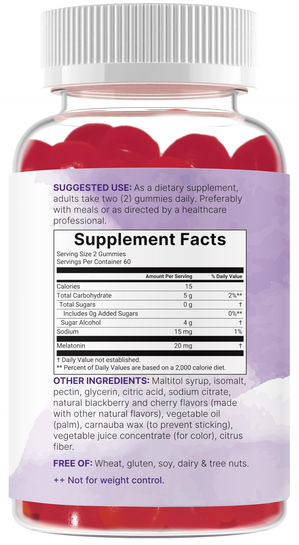 Micro Ingredients Melatonin third-party lab-tested seal conveys safety and potency