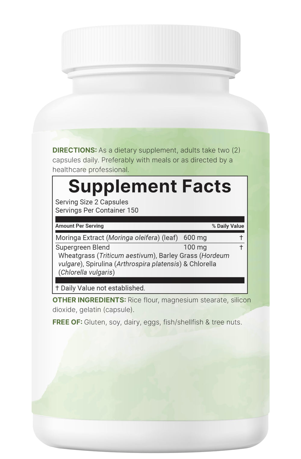 Micro Ingredients moringa extraction process image emphasizes purity.