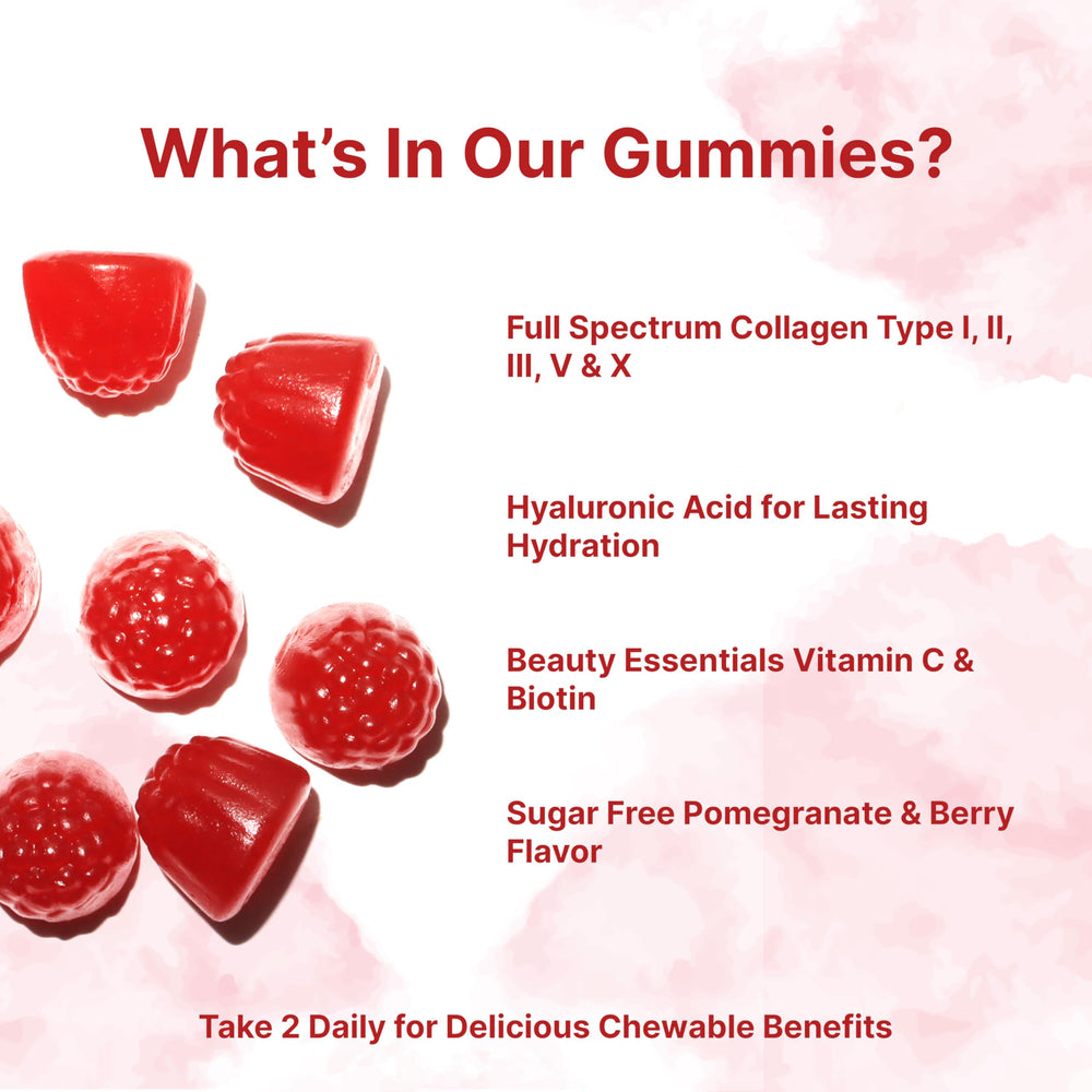 Micro Ingredients Multi Collagen Gummies label close-up shows non-GMO formula.