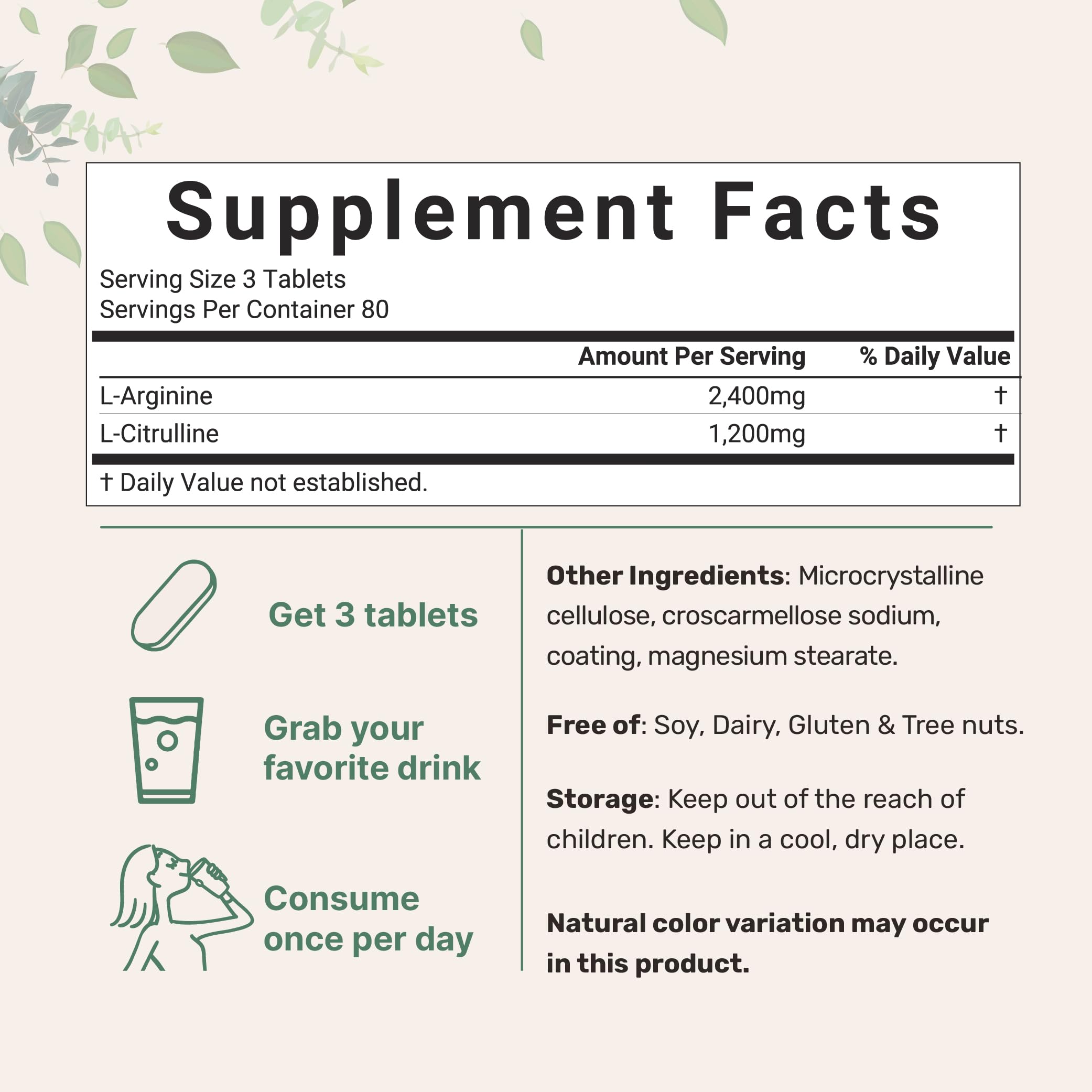 Micro Ingredients Nitric Oxide bottle pouch highlighting convenient 240-tablet supply for workouts