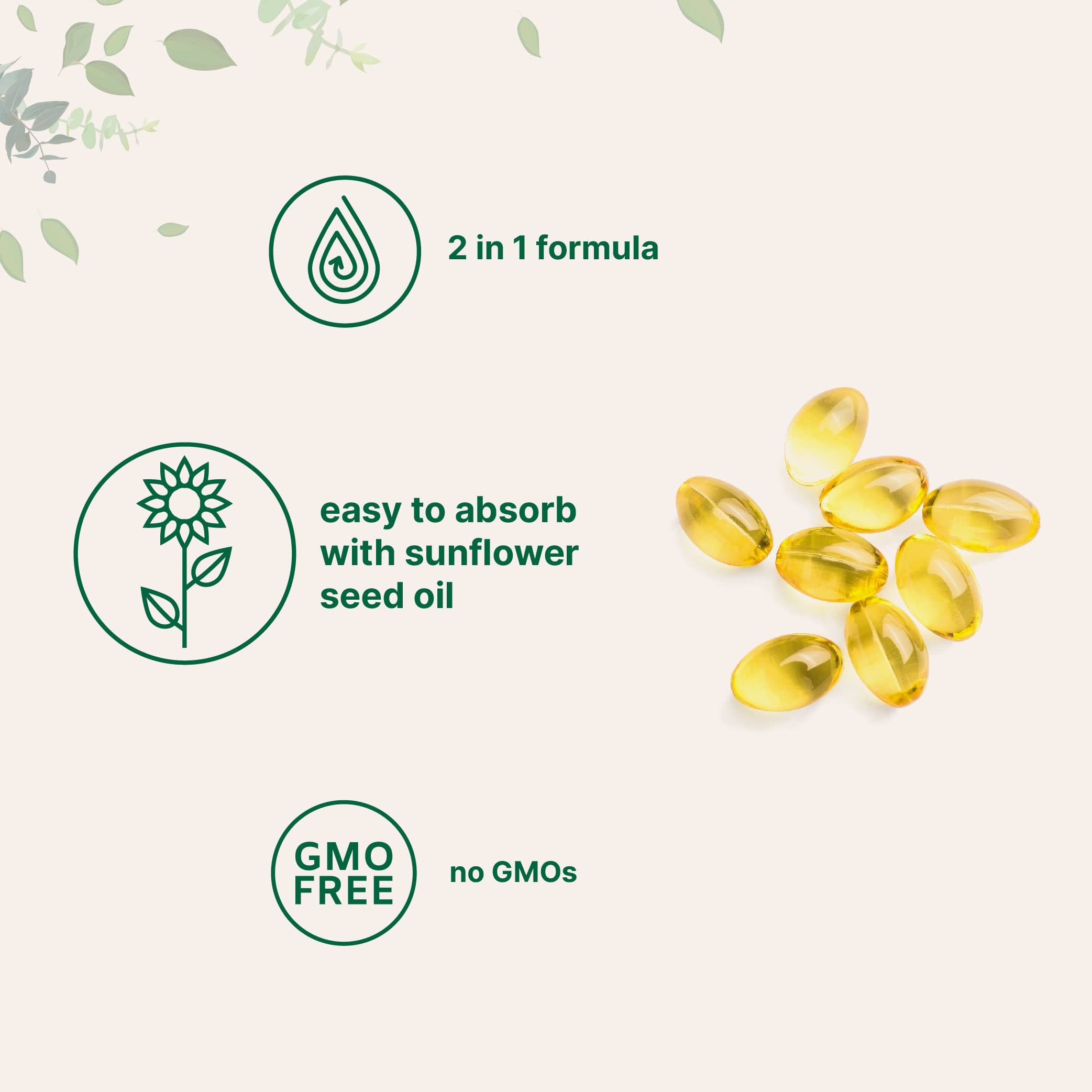 Micro Ingredients packaging-label highlights Non-GMO and gluten-free formula