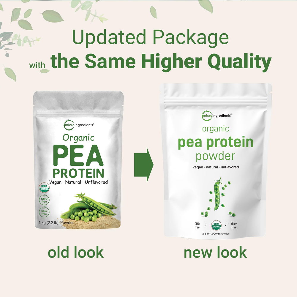 Micro Ingredients pea protein powder in a shake glass showing smooth texture and neutral flavor.