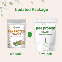 Micro Ingredients pea protein scoop showing convenient serving size